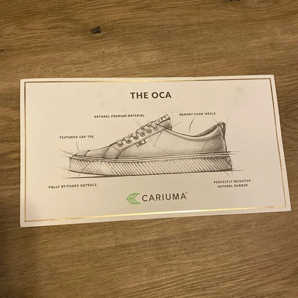 Unisex Cariuma OCA low mystic gray in canvas Men’s 8.5 Women’s 10 - Picture 12 of 14